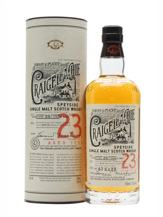 Craigellachie 23 Year Single Malt Scotch Whisky - Whiskey