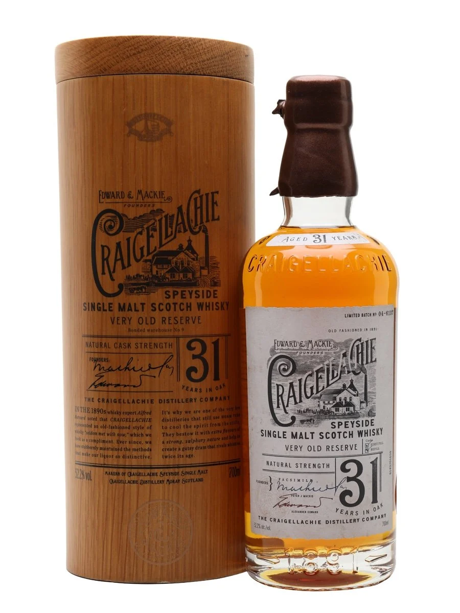Craigellachie 31 Year Old Speyside Single Malt Scotch Whisky | 700ML - Whiskey