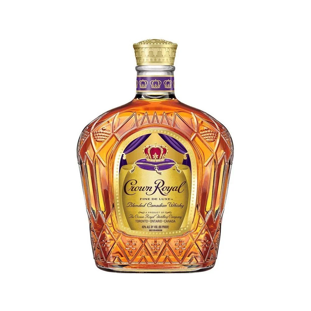 Crown Royal Blended Canadian Whisky 1L - Whiskey