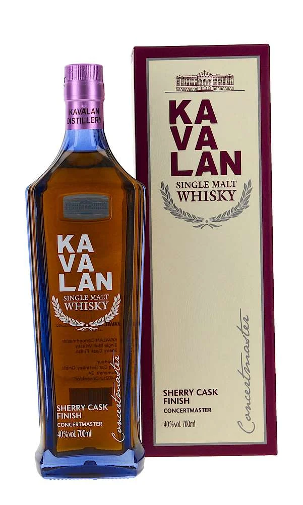 Kavalan Concertmaster Sherry Finish Taiwanese Single Malt Whisky - Whiskey