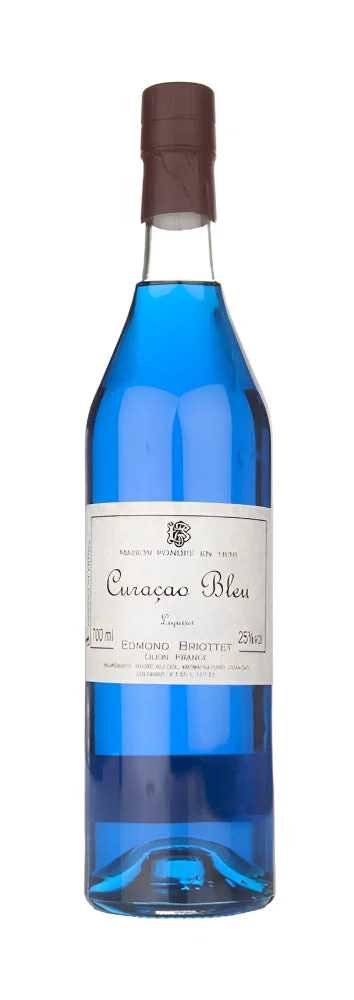 Edmond Briottet Curaçao Bleu (Blue Curaçao) Liqueur | 700ML - Licor