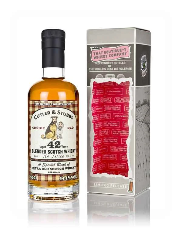 Whisky escocés Cutler & Stubbs de 42 años (esa empresa boutique de whisky) | 500ML