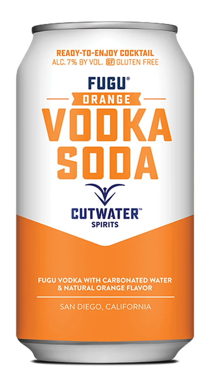 Cutwater | Fugu Orange Vodka Soda (4) Pack - Liqueur
