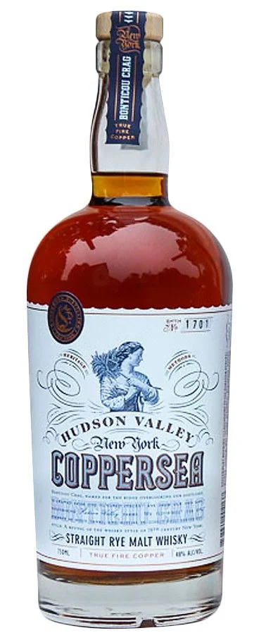 Coppersea Distilling New York Hudson Valley Raw Rye Whisky - Whiskey