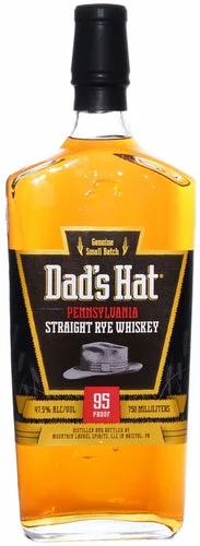 Dad's Hat Pennsylvania Bottled in Bond 95 Proof Straight Rye Whiskey - Whisky