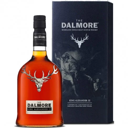 Destilería Dalmore King Alexander III Whisky escocés de pura malta