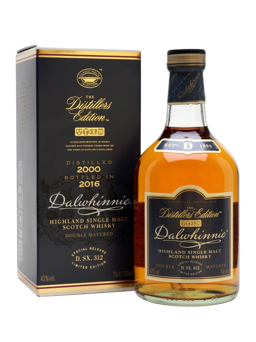 Dalwhinnie 2000 (Bottled 2016) Distillers Edition Scotch Whisky | 700ML - Whiskey