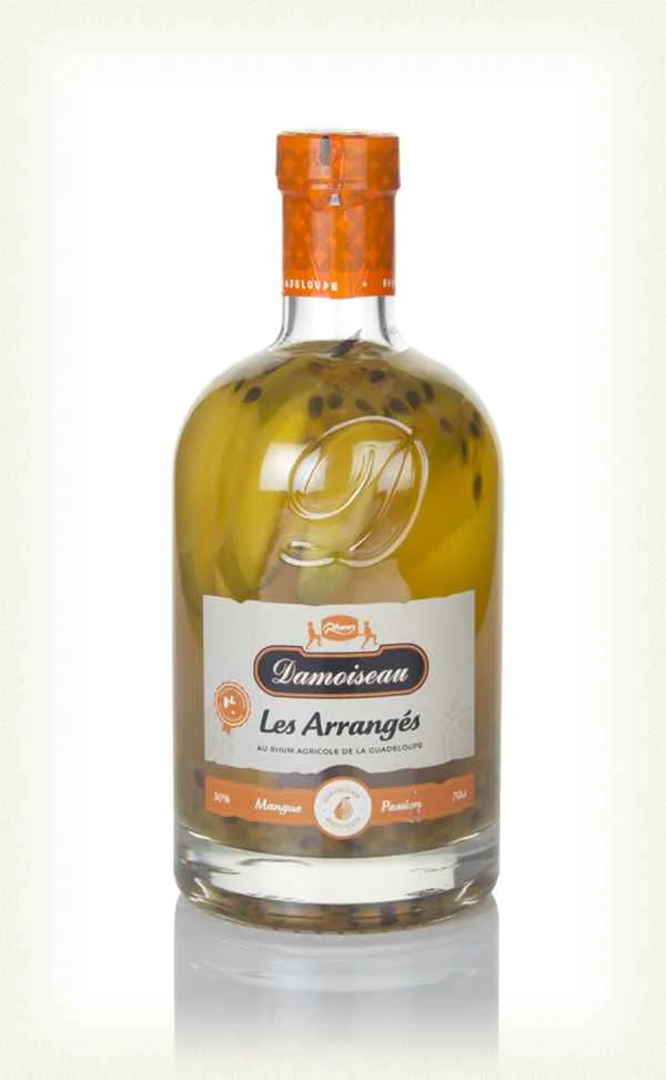 Licor de Pasión de Mango Damoiseau Les Arrangés | 700ML
