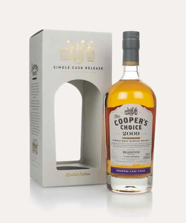 Deanston 11 Year Old 2009 (cask 9046) - The Cooper's Choice (The Vintage Malt Whisky Co.) Scotch Whisky | 700ML