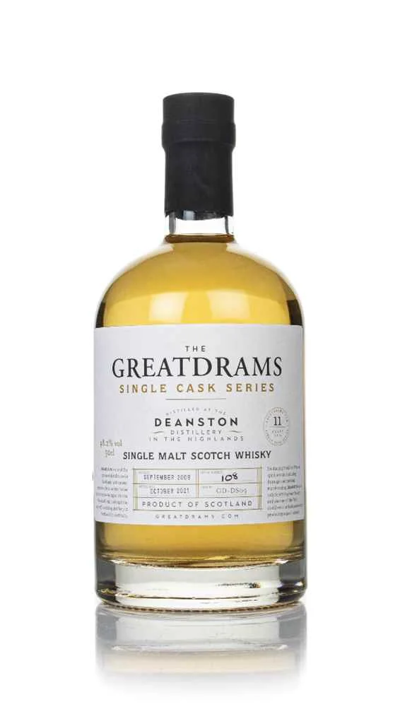 Deanston 11 Year Old 2009 - Single Cask Series (GreatDrams) Whisky | 500ML