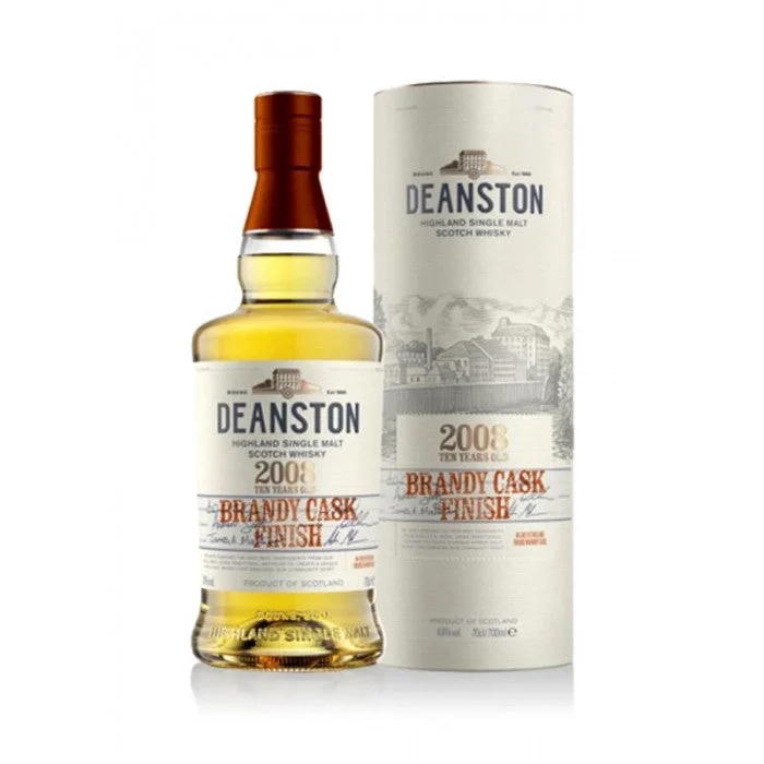 Deanston 2008 10 Year Old Brandy Cask Finish Highland Single Malt Scotch Whisky - Whiskey
