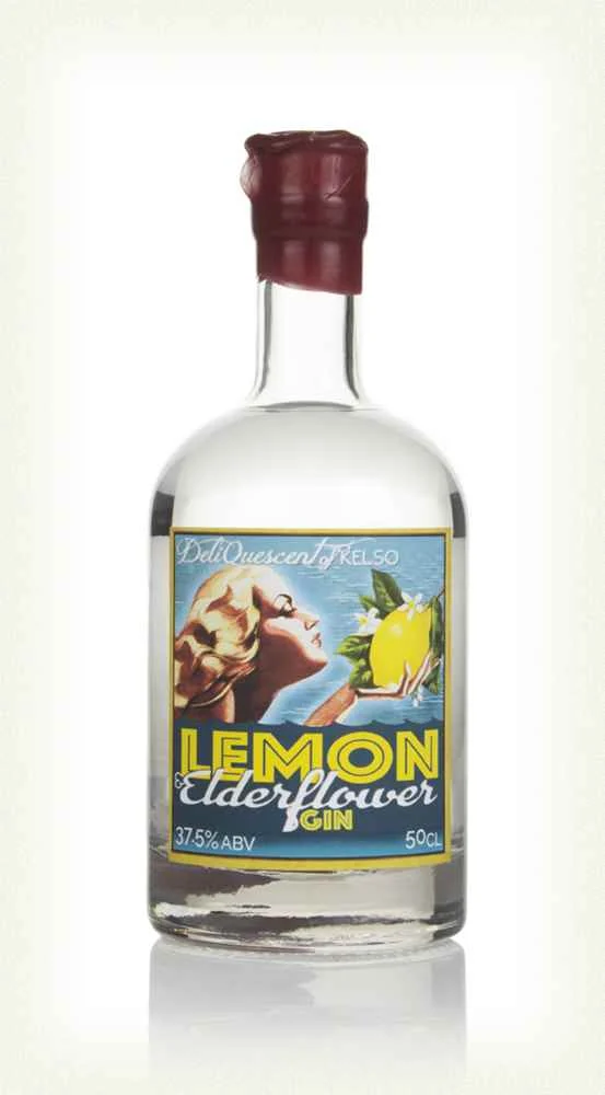 DeliQuescent Lemon & Elderflower Gin | 500ML