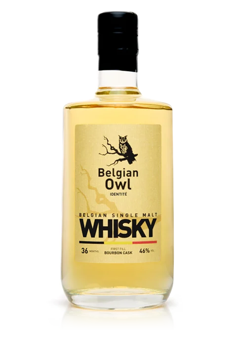 The Belgian Owl Identite 3 year Old Belgian Single Malt Whiskey
