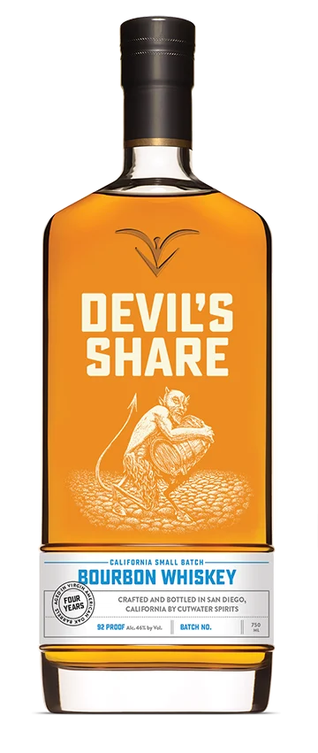 Cutwater Devil's Share Bourbon Whiskey