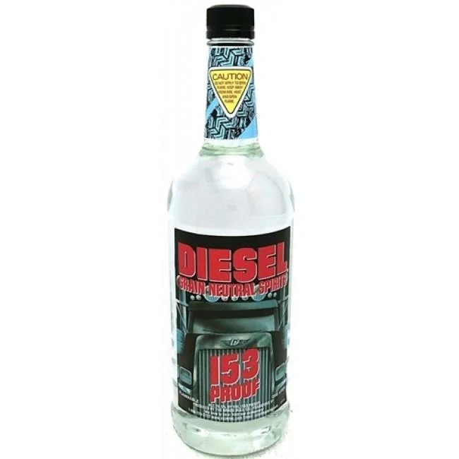 Alcohol de grano Diesel 153 Proof 1 litro una alternativa al Everclear 151 - Licor