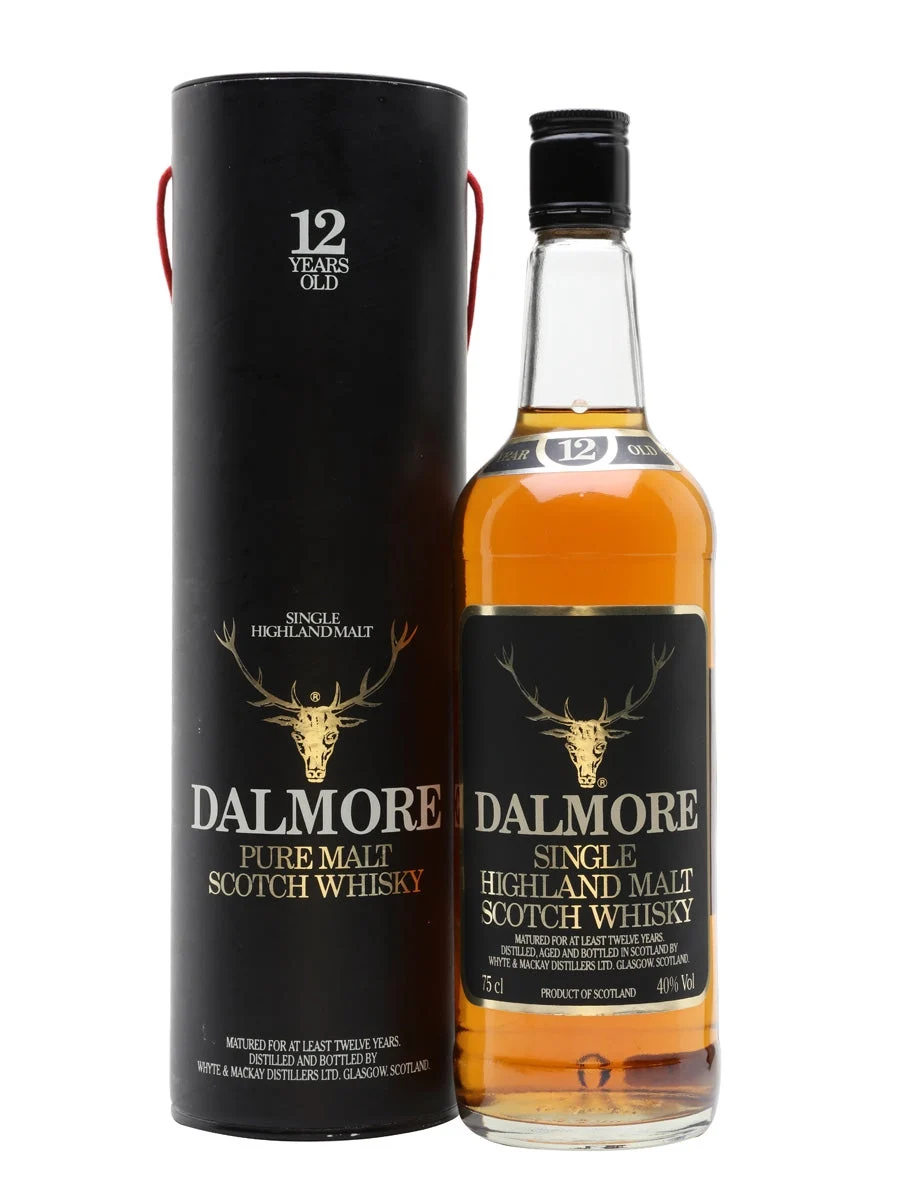 Dalmore 12 Year Old Bot.1980s Highland Single Malt Scotch Whisky - Whiskey