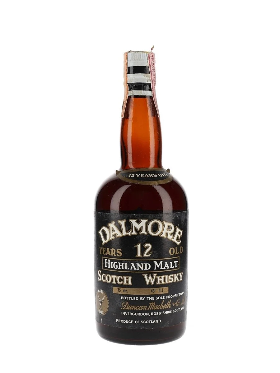 Dalmore 12 Year Old Bot.1970s Highland Single Malt Scotch Whisky - Whiskey