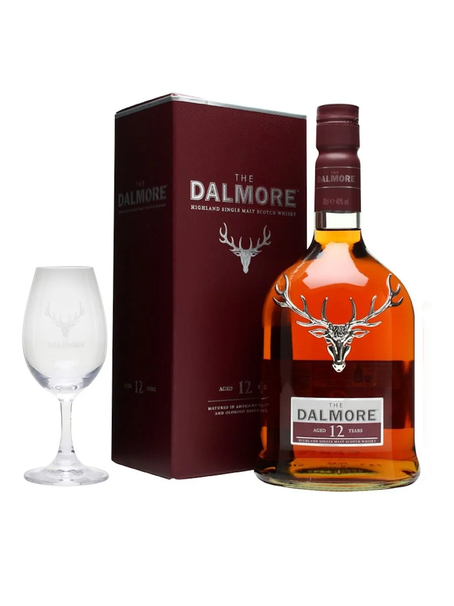 Dalmore 12 Year Old Highland Single Malt Scotch Whisky | 700ML - Whiskey