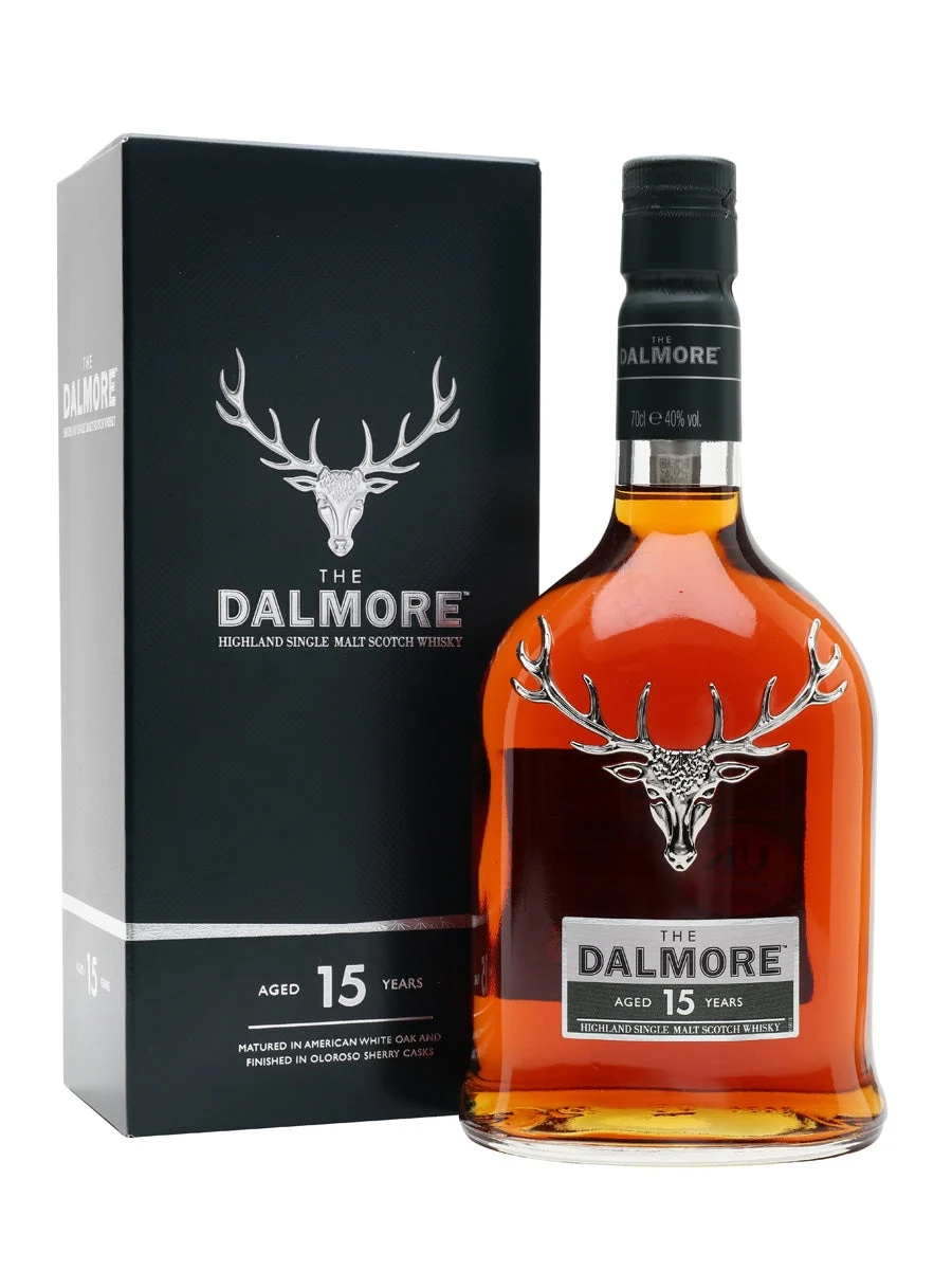 Whisky escocés de pura malta Dalmore de 15 años | 700ML - Whiskey