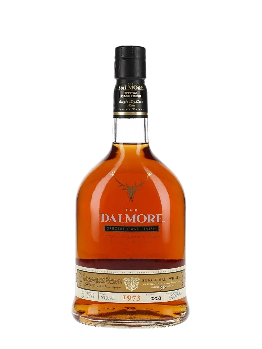Dalmore 1973 30 Year Old Sherry Cask Highland Single Malt Scotch Whisky | 700ML - Whiskey