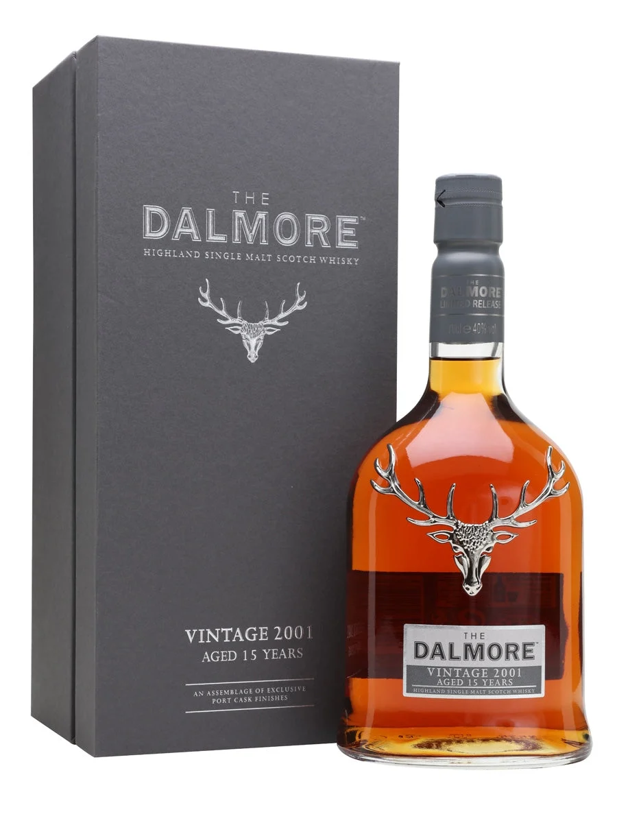 Dalmore 2001 15 Year Old Port Vintages Collection Highland Single Malt Scotch Whisky - Whiskey