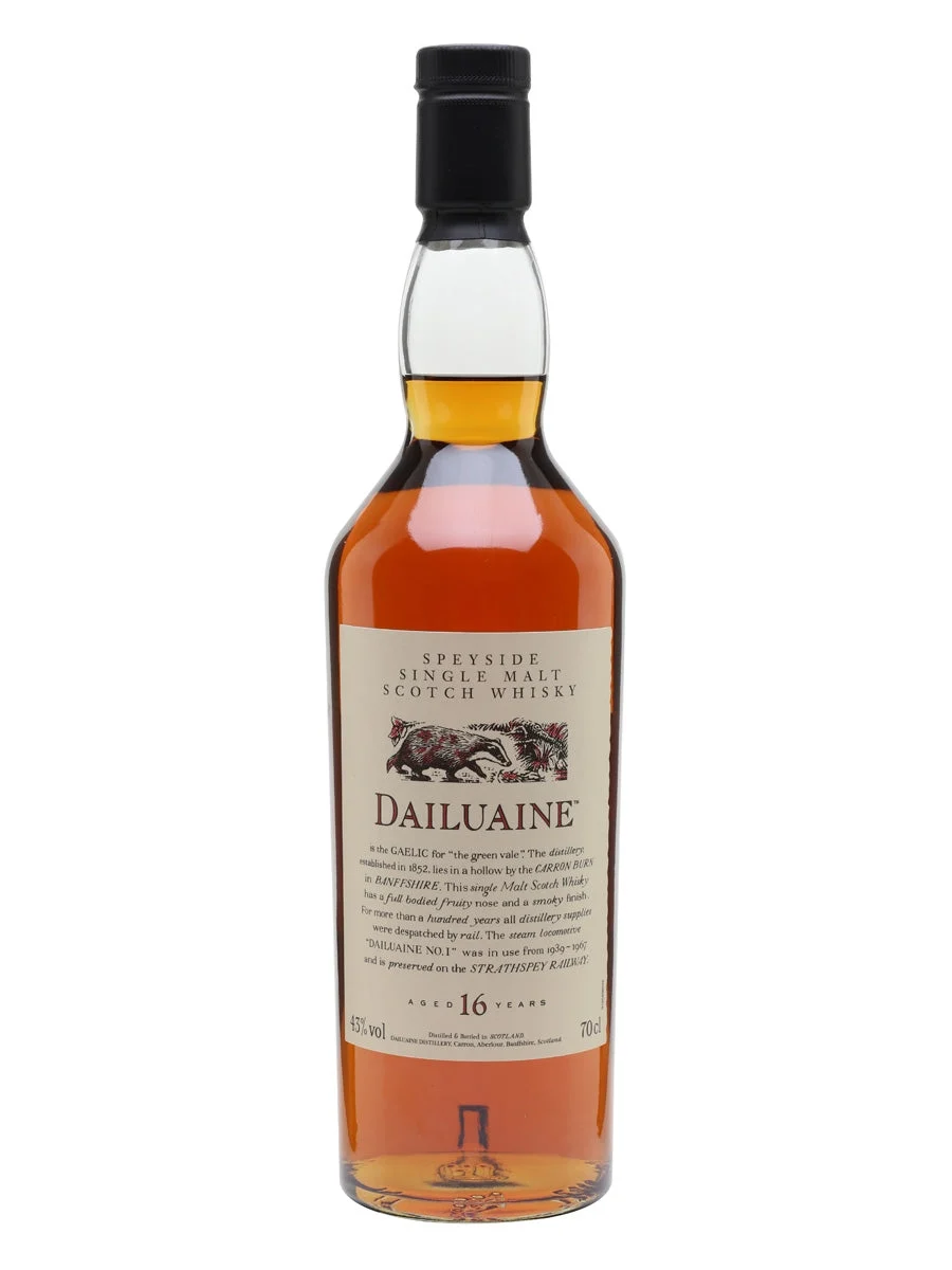 Dailuaine 16 años Sherry Cask Flora & Fauna Speyside Whisky escocés de malta única | 700ML