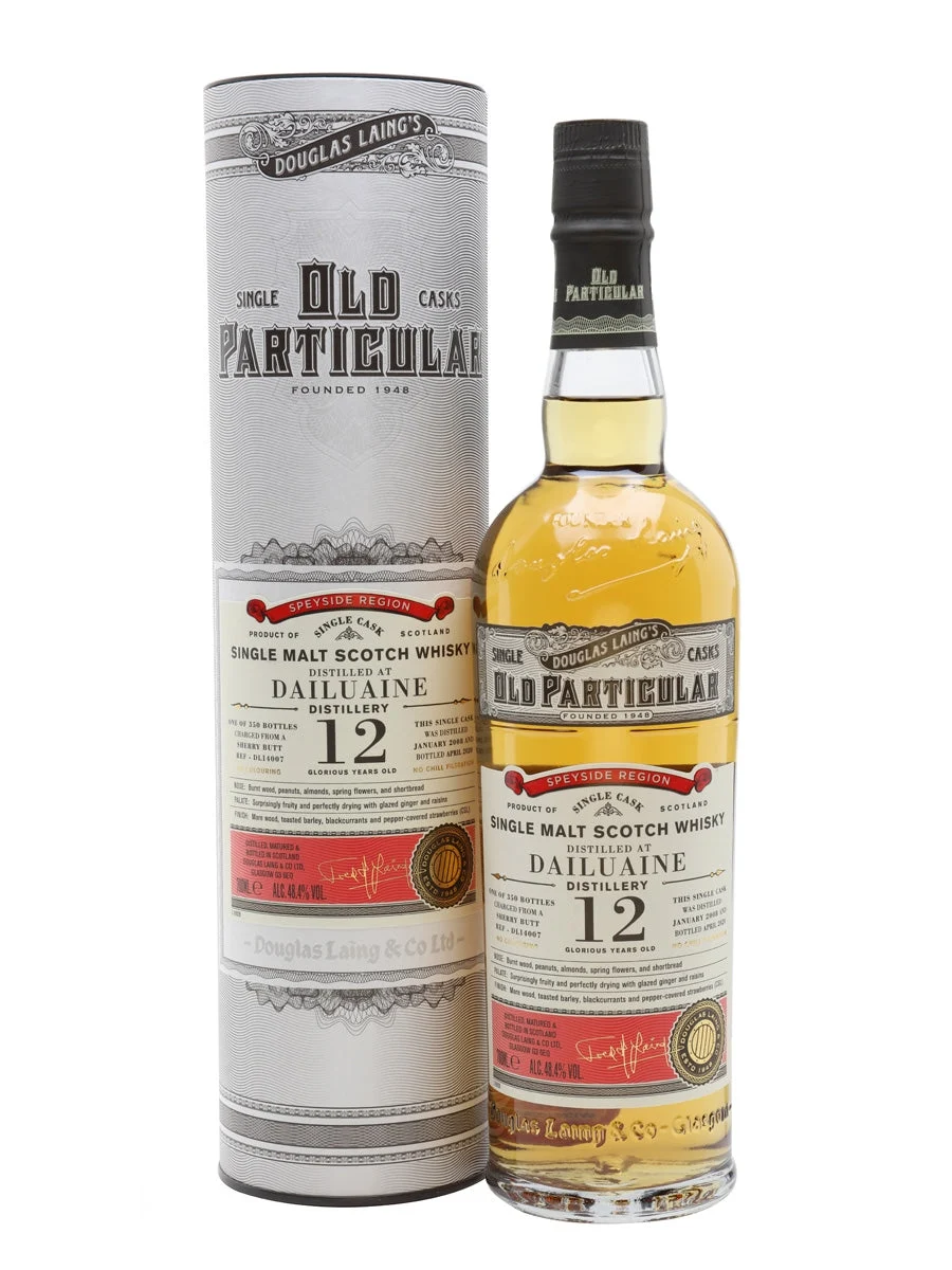 Dailuaine 2008 12 Year Old Old Particular Speyside Single Malt Scotch Whisky | 700ML - Whiskey