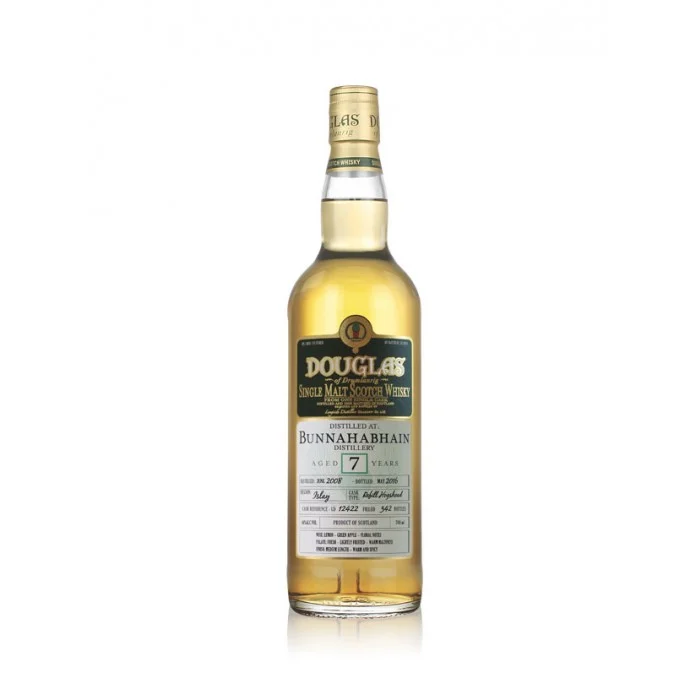 Bunnahabhain 7 Year Old Douglas of Drumlanrig Islay Single Malt Scotch Whisky - Whiskey