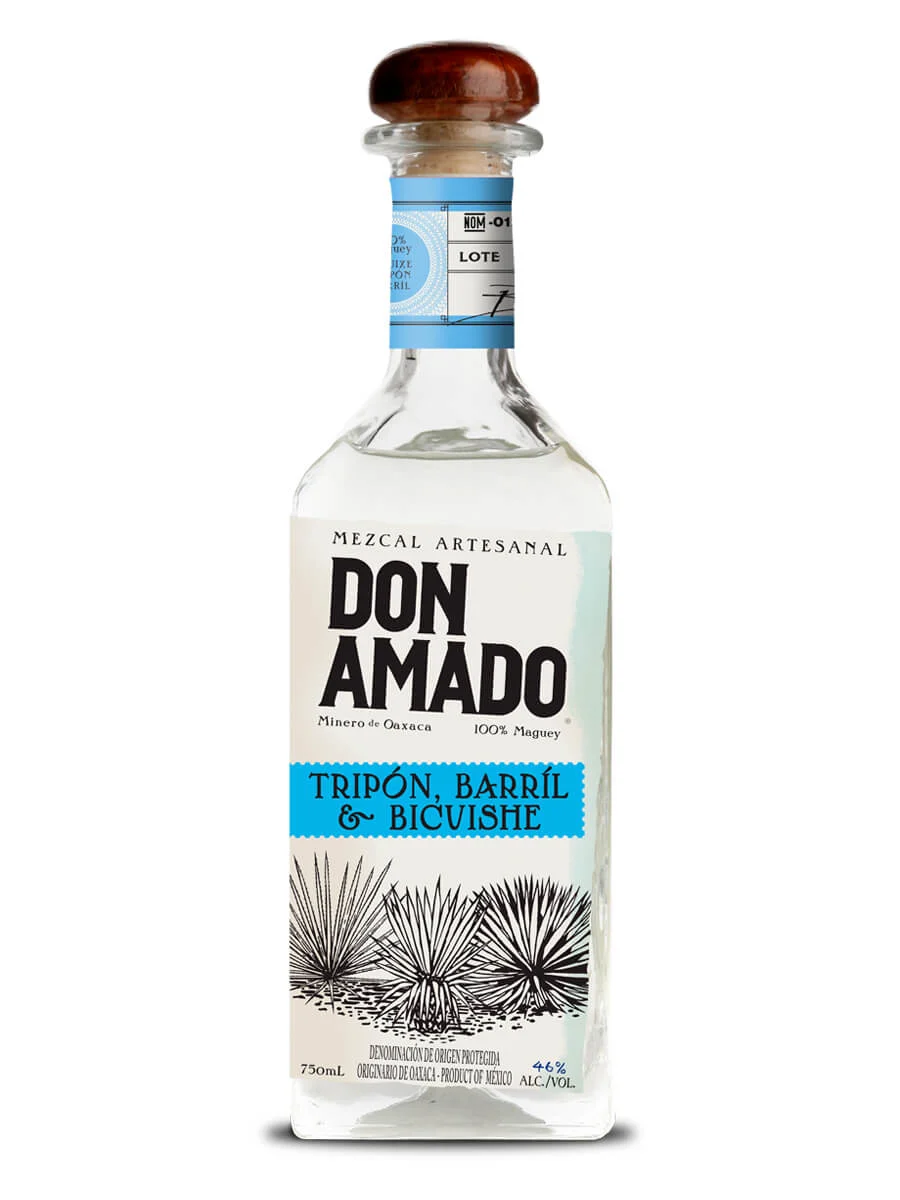 Don Amado Tripon Barril and Bicuishe Mezcal
