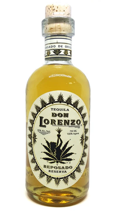 Tequila Don Lorenzo Reposado (Etiqueta de Papel)