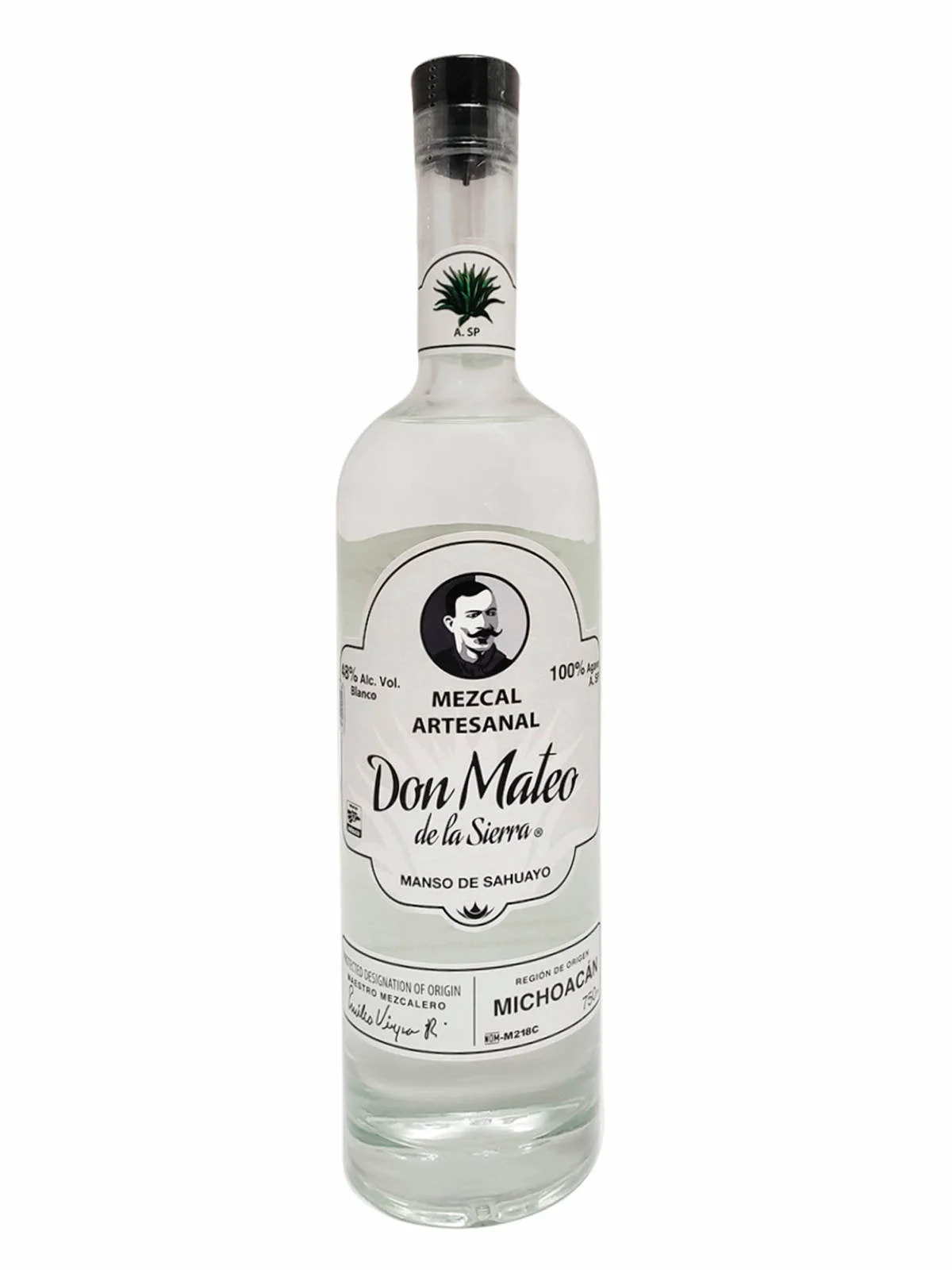 Don Mateo de la Sierra Manso de Sahuayo Artesanal Mezcal