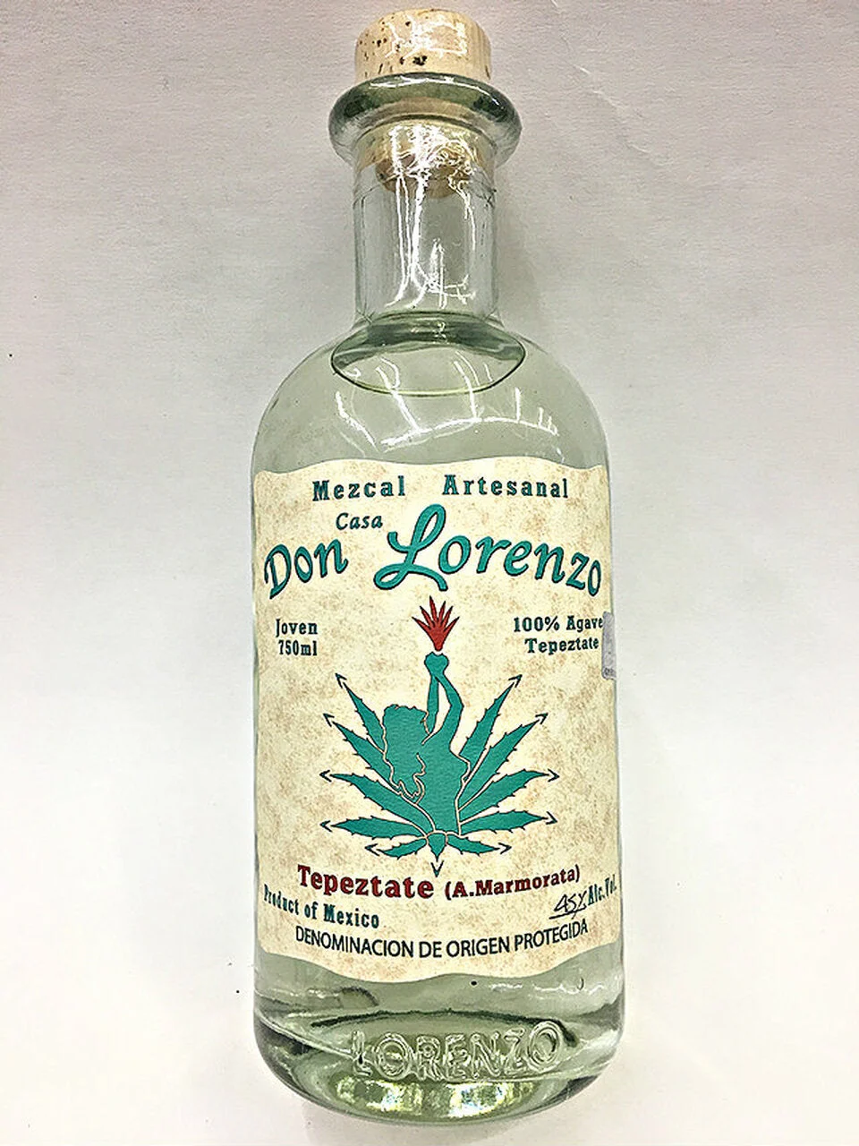 Don Lorenzo Tepeztate Artesanal Mezcal