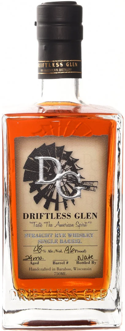 Driftless Glen Single Barrel Straight Rye Whiskey - Whisky