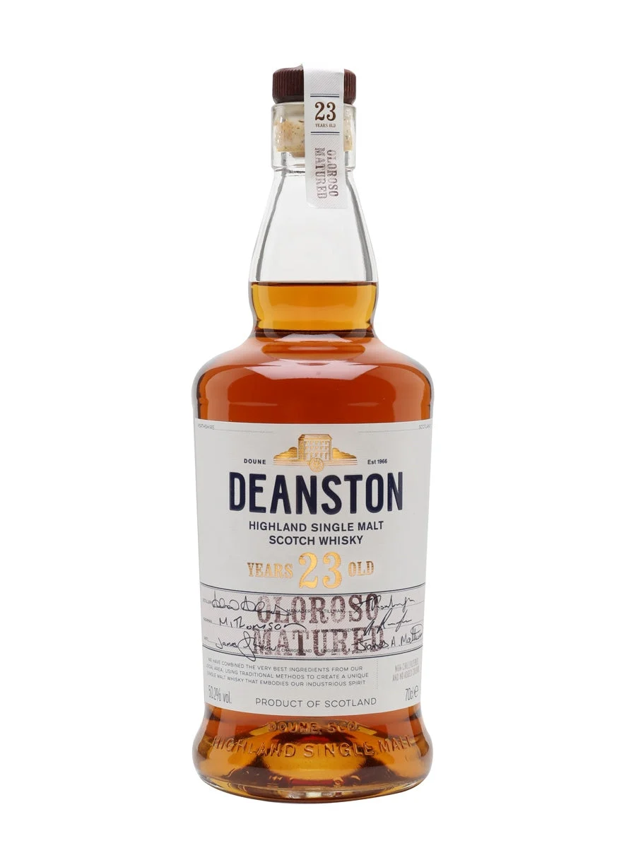 Deanston 1995 23 Year Old Oloroso Cask Highland Single Malt Scotch Whisky | 700ML - Whiskey