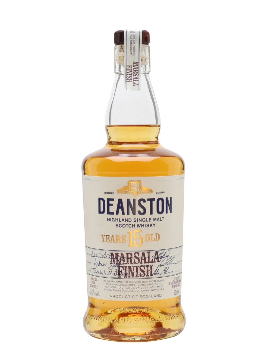 Deanston 2002 15 Year Old Marsala Cask Highland Single Malt Scotch Whisky | 700ML - Whiskey