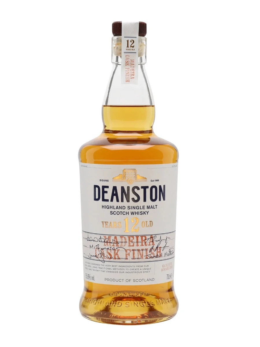 Deanston 2006 12 Year Old Madeira Finish Highland Single Malt Scotch Whisky | 700ML - Whiskey
