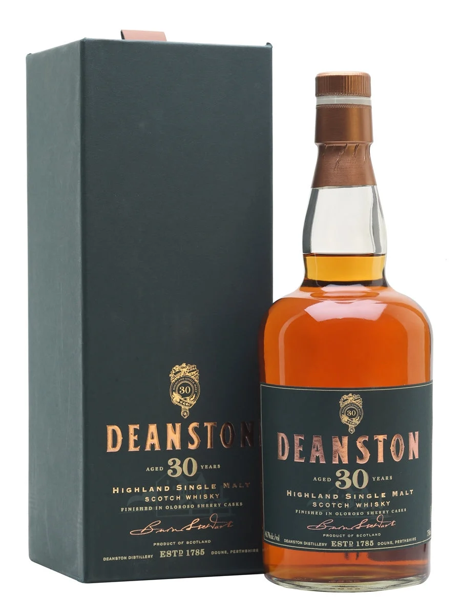 Deanston 30 Year Old Single Malt Scotch Whisky - Whiskey