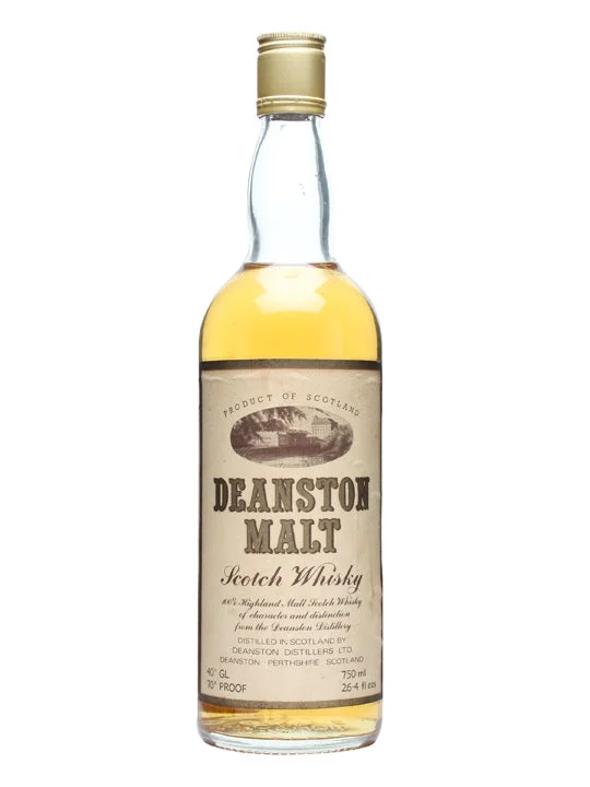 Deanston Malt Bot.1970s Highland Single Malt Scotch Whisky - Whiskey