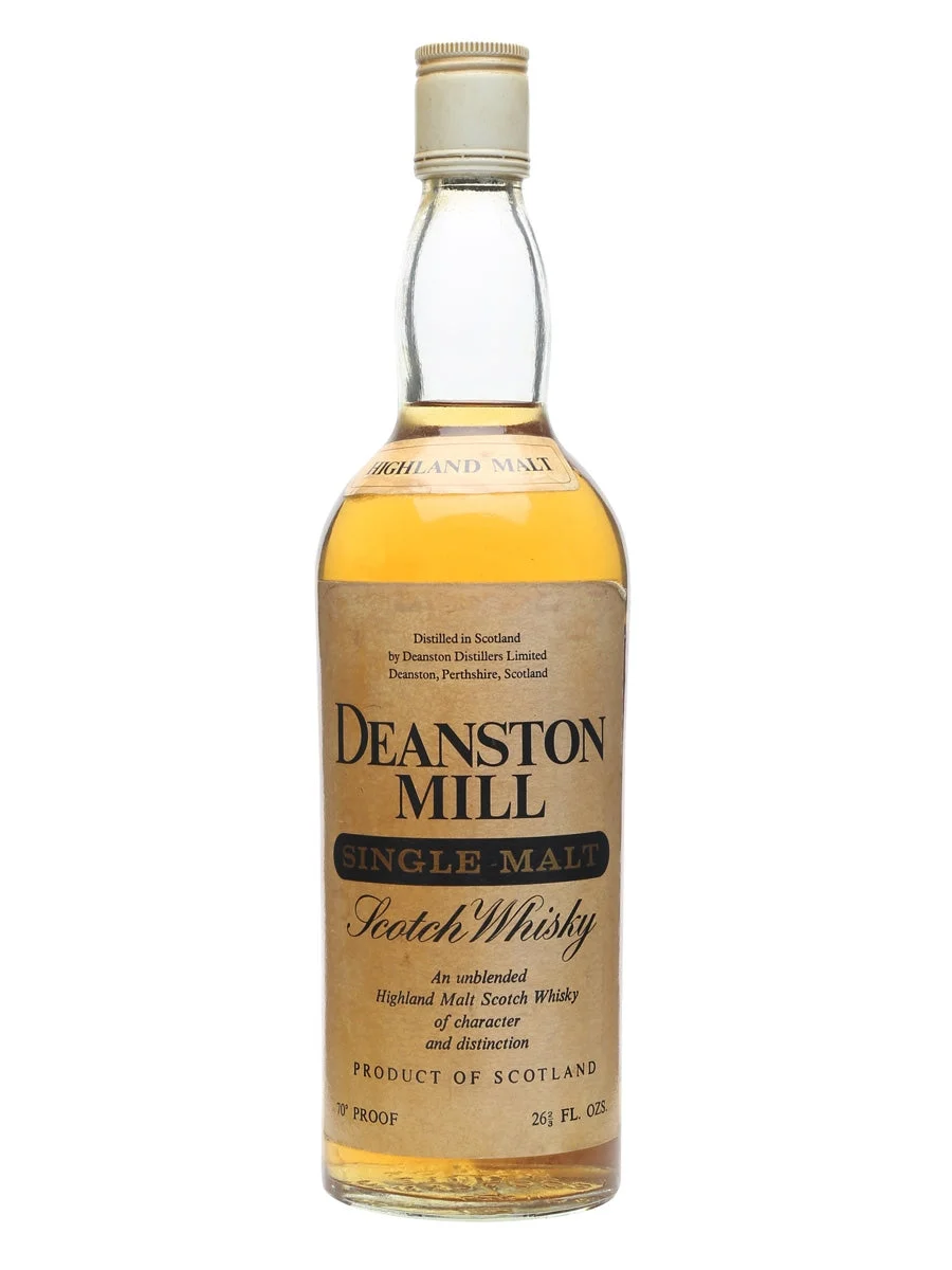 Deanston Mill Bot.1970s Highland Single Malt Scotch Whisky | 700ML - Whiskey
