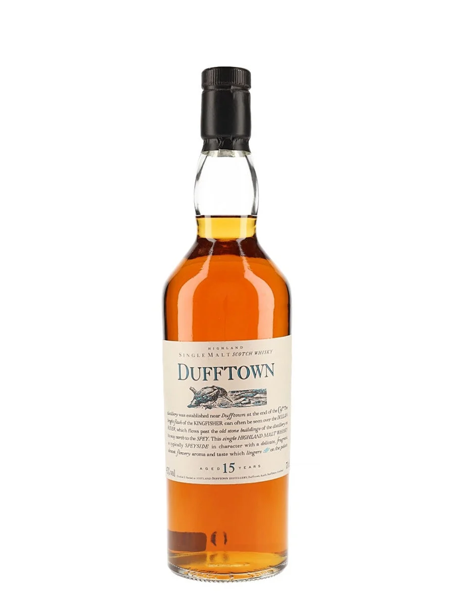 Dufftown 15 Year Old Flora & Fauna Speyside Single Malt Scotch Whisky | 700ML - Whiskey