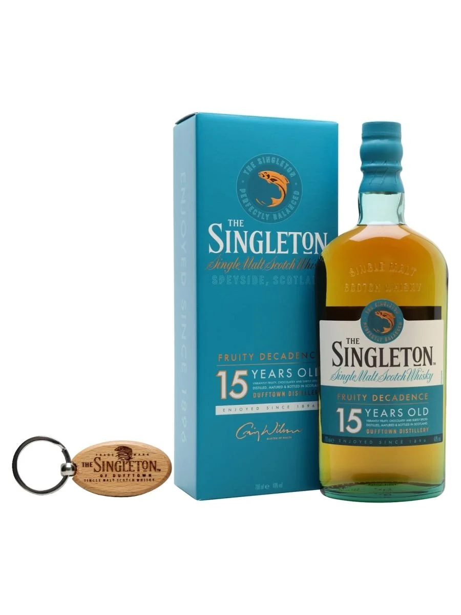 Singleton of Dufftown 15 Year Old Speyside Single Malt Scotch Whisky | 700ML - Whiskey