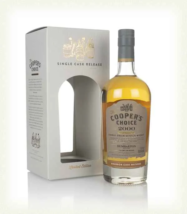 Dumbarton 20 Year Old 2000 (cask 211094) - The Cooper's Choice (The Vintage Malt Co.) Scotch Whisky | 700ML