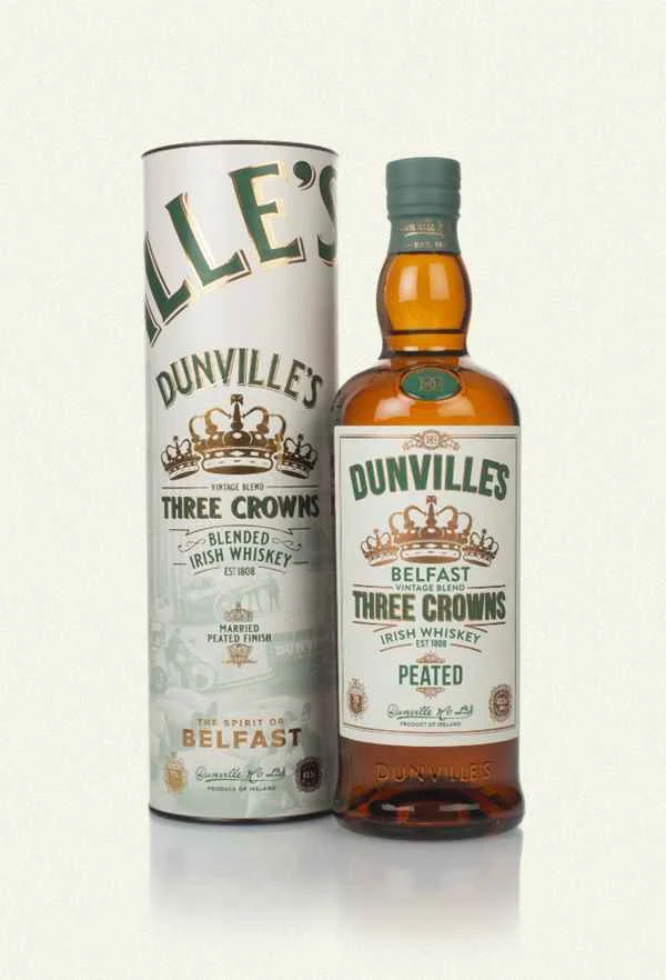 Dunville's Peated Three Crowns Irish Whiskey | 700ML