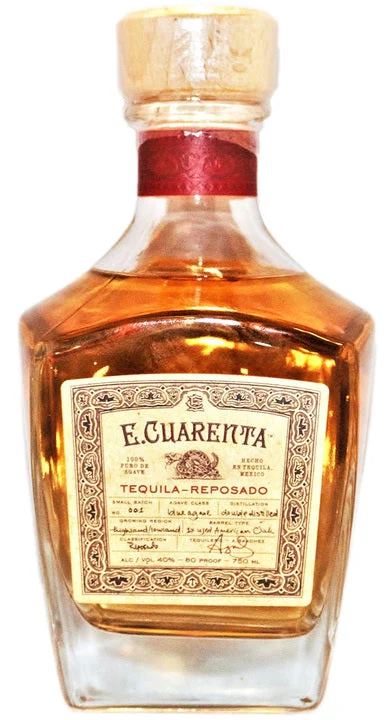 E. Cuarenta Reposado Tequila