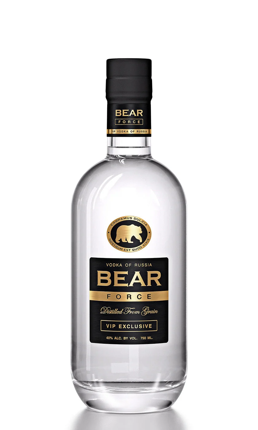 Vodka exclusivo VIP Bear Force