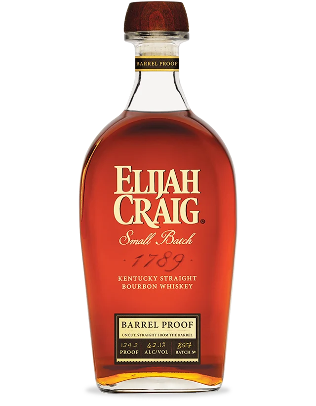 Elijah Craig Barrel Proof 124.2 Proof Batch B517 Bourbon Whiskey