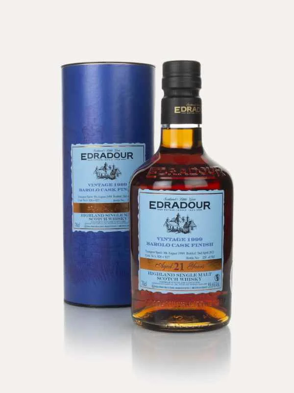 Edradour 21 Year Old 1999 - Barolo Cask Finish Scotch Whisky | 700ML