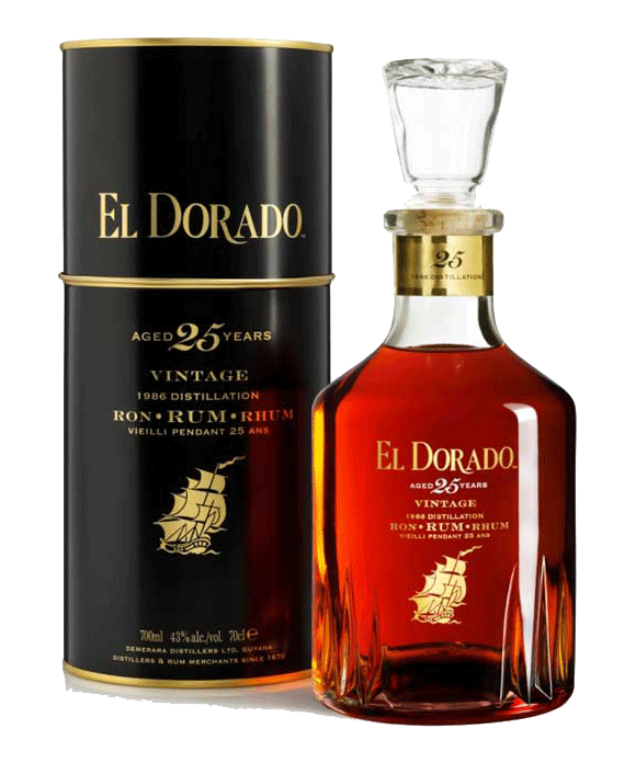 Ron El Dorado 25 Años Edición Limitada