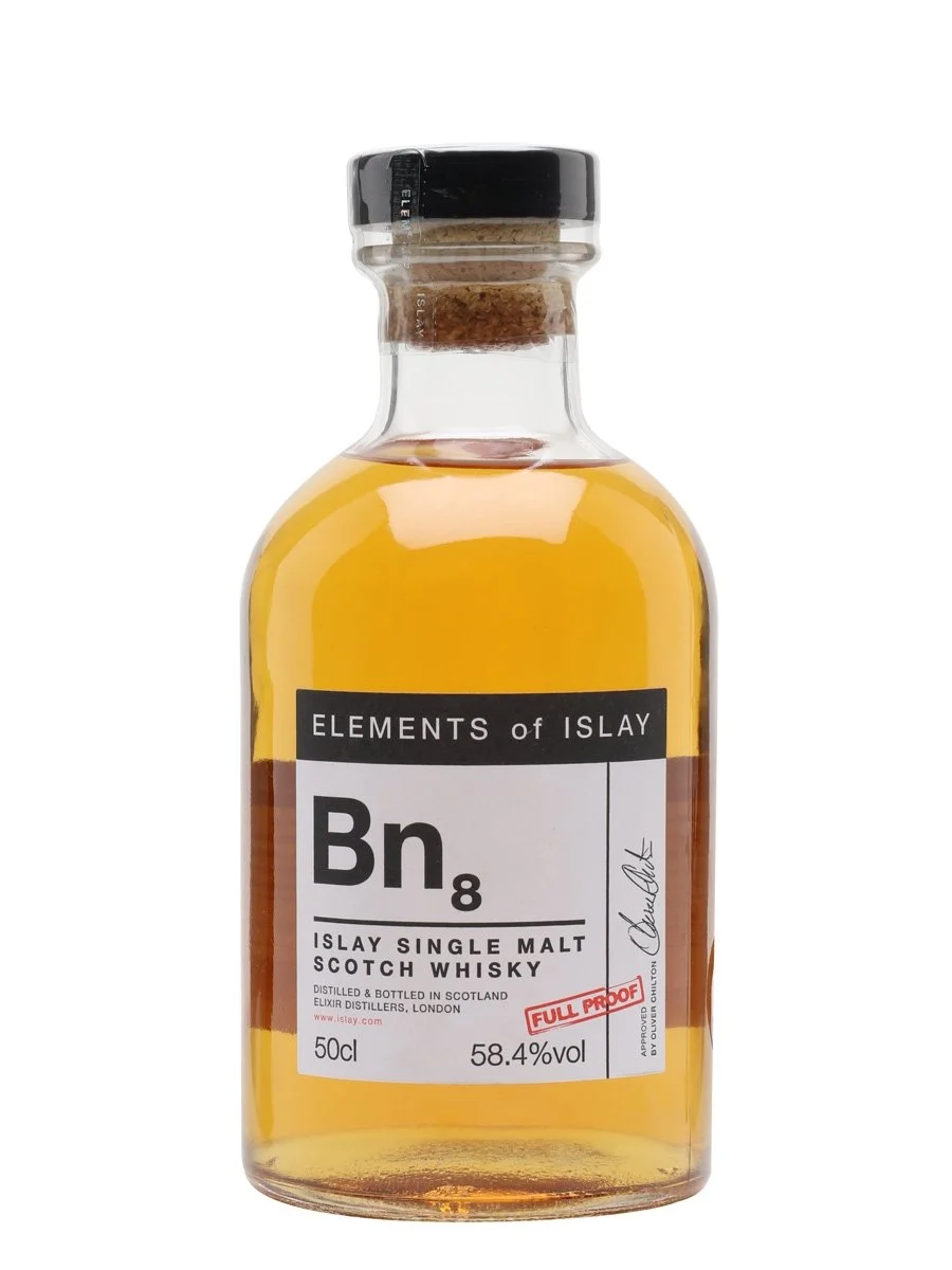 Bn8 - Elementos de Islay Whisky escocés de malta única Islay | 500ML