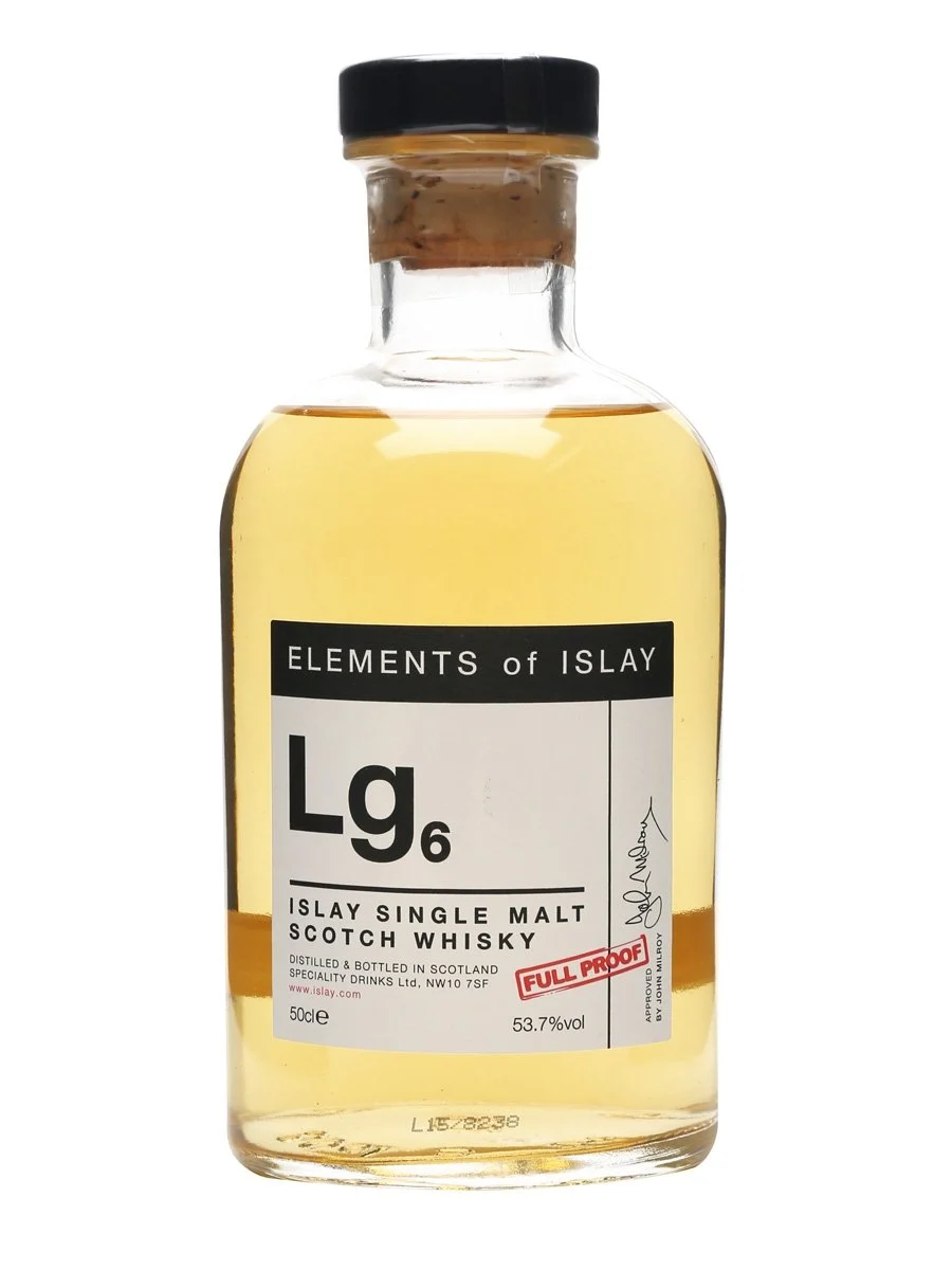 Lg6 - Elementos de Islay Whisky escocés de pura malta Islay | 500ML